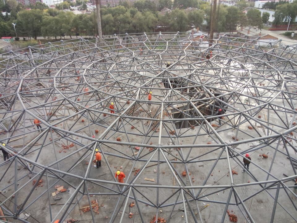 阜新全民健身中心网架